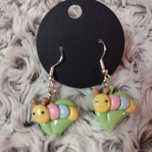 Hypoallergenic Metal bug Earrings